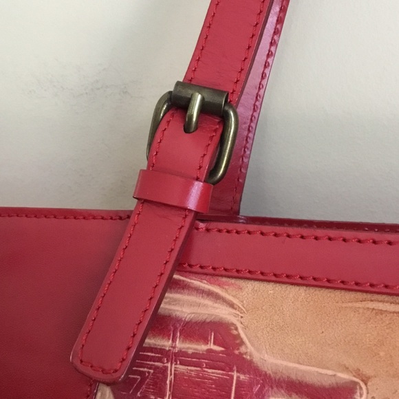 Vintage Capaccioli Red Leather Truck Surfboard Bag - Picture 6 of 14